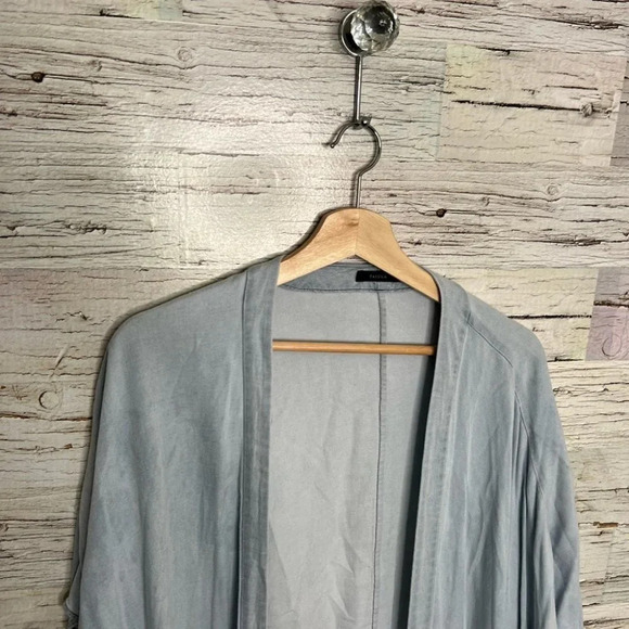 Aritzia Talula Aitken  Blouse blue size xxs / xs oversized - Picture 5 of 9